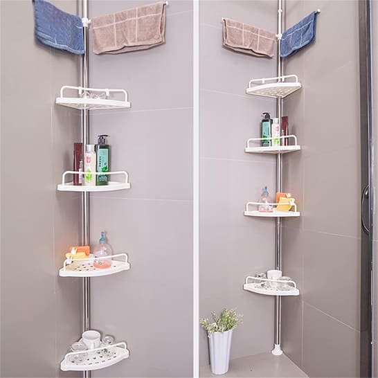 Organizador Esquinero de Ducha  🛁 – Almacena tus productos y disfruta de un baño organizado✨