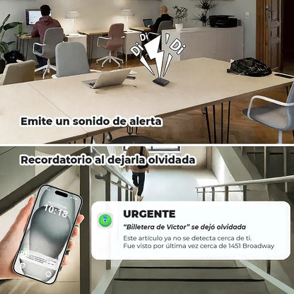 Billetera Inteligente con Rastreo para iPhone: Protege tus tarjetas y localízala en segundos 📲