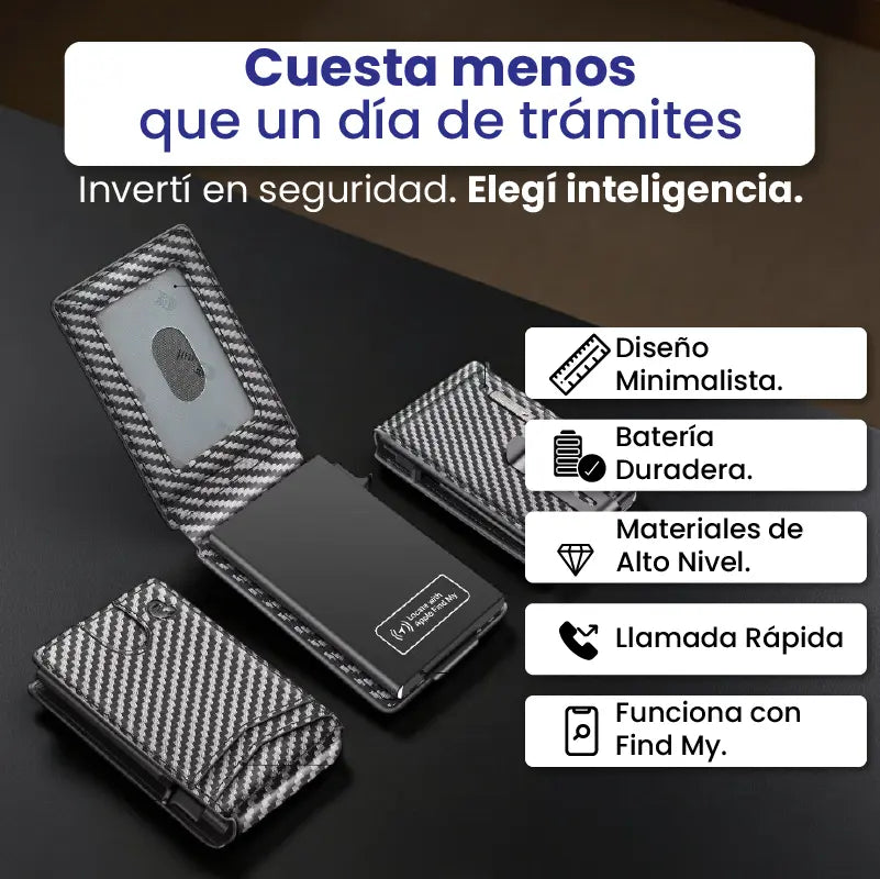 Billetera Inteligente con GPS: tranquilidad en tu bolsillo, donde estés en Panamá