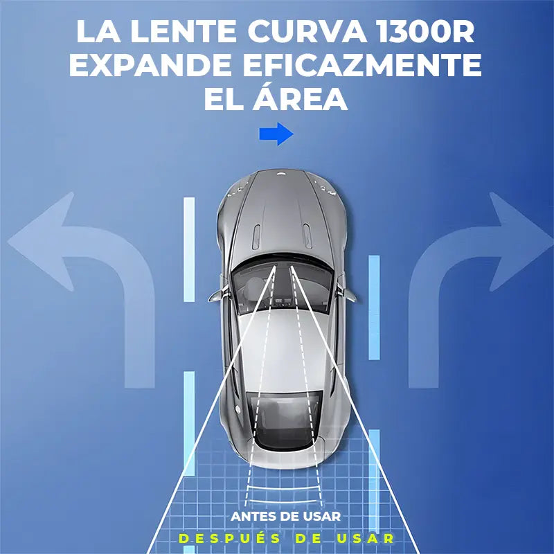 Espejo Retrovisor Curvo HD – Amplía tu visión y conduce con más seguridad